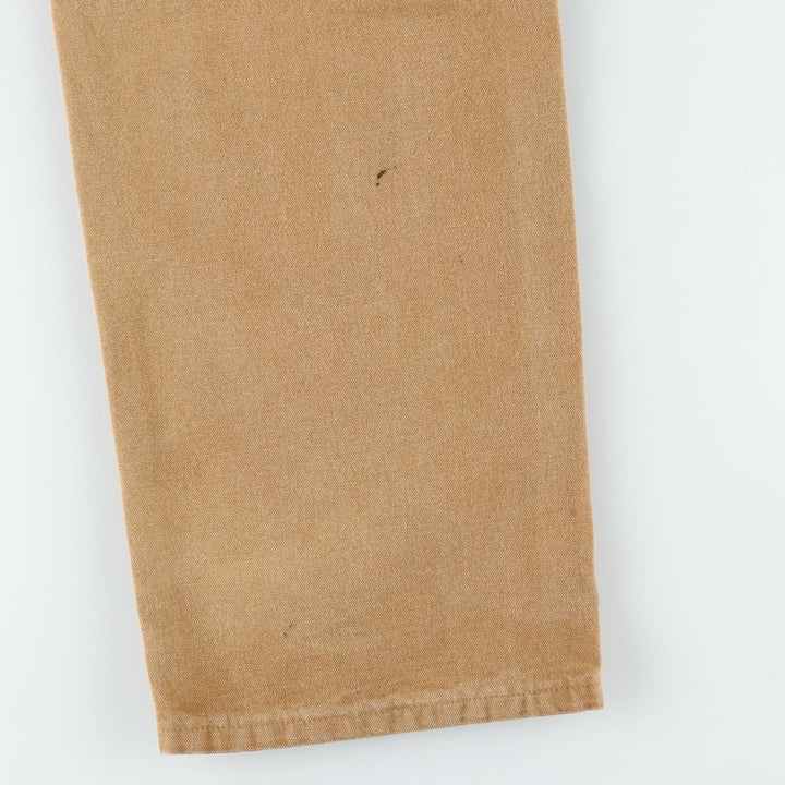 Carhartt Loose Original Fit Duck Painter Pants, Men's, W32 equivalent cotton Beige type Vintage Second Hand