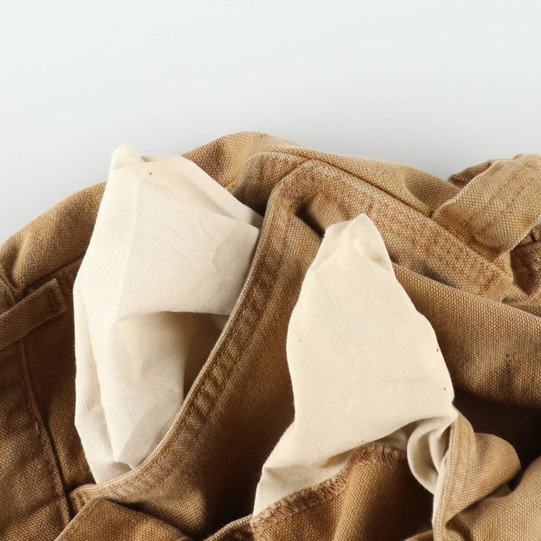 Carhartt Loose Original Fit Duck Painter Pants, Men's, W32 equivalent cotton Beige type Vintage Second Hand