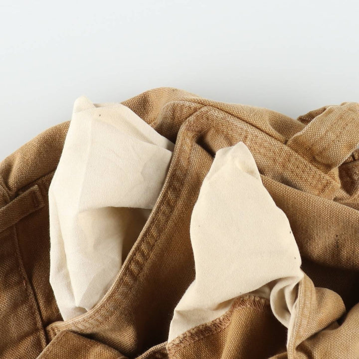 Carhartt Loose Original Fit Duck Painter Pants, Men's, W32 equivalent cotton Beige type Vintage Second Hand