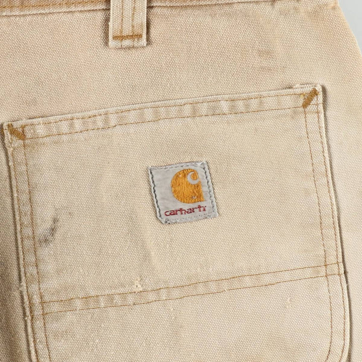 Carhartt Relaxed Fit Duck Painter Pants, Men's, Size 37 cotton Beige type Vintage Second Hand