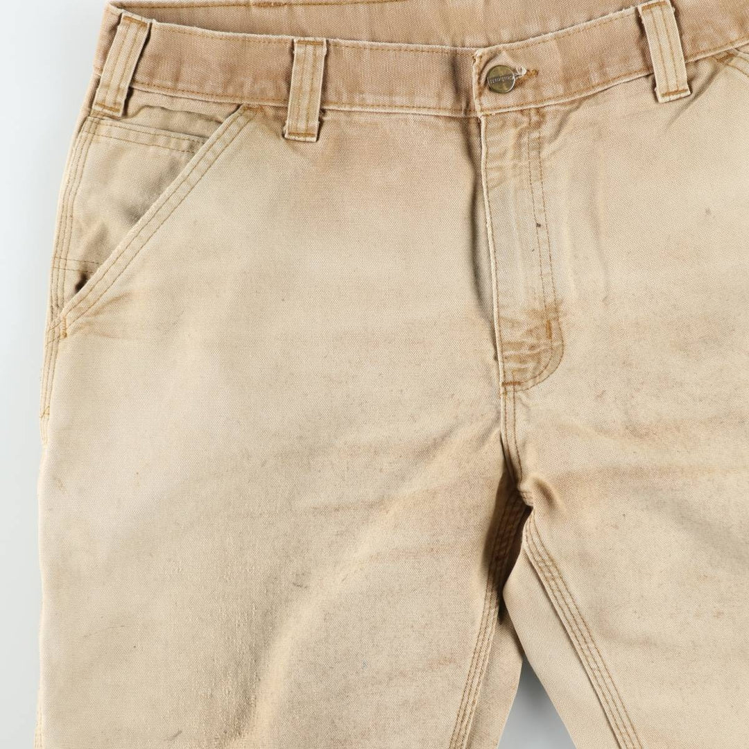 Carhartt Relaxed Fit Duck Painter Pants, Men's, Size 37 cotton Beige type Vintage Second Hand