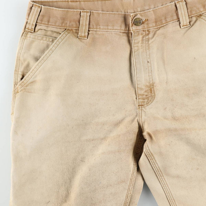Carhartt Relaxed Fit Duck Painter Pants, Men's, Size 37 cotton Beige type Vintage Second Hand