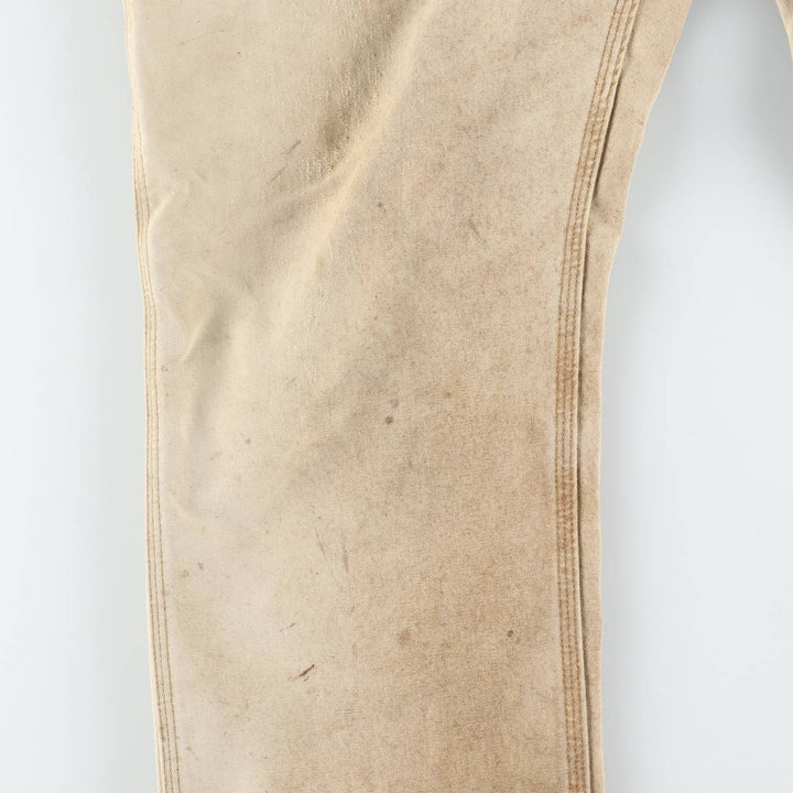 Carhartt Relaxed Fit Duck Painter Pants, Men's, Size 37 cotton Beige type Vintage Second Hand