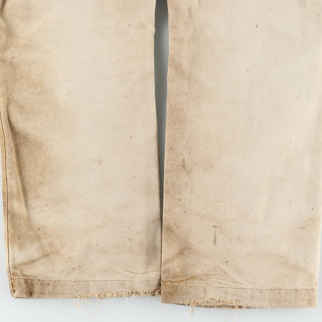 Carhartt Relaxed Fit Duck Painter Pants, Men's, Size 37 cotton Beige type Vintage Second Hand