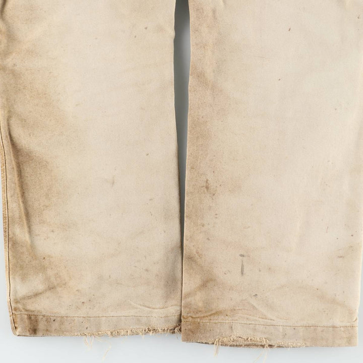 Carhartt Relaxed Fit Duck Painter Pants, Men's, Size 37 cotton Beige type Vintage Second Hand