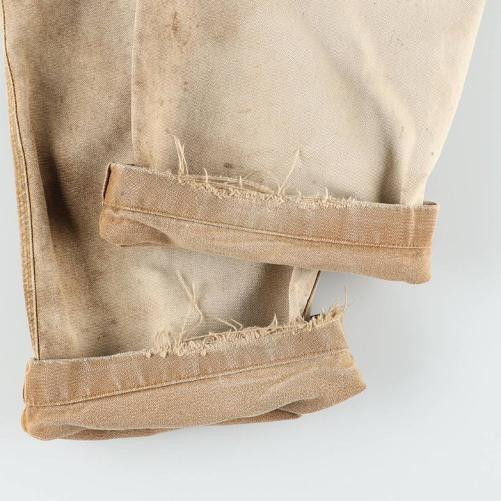 Carhartt Relaxed Fit Duck Painter Pants, Men's, Size 37 cotton Beige type Vintage Second Hand