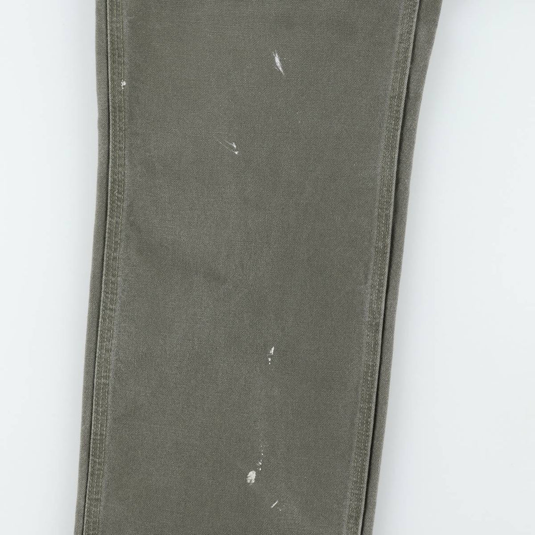 Carhartt Loose Original Fit Duck Painter Pants, Men's, Size W30 cotton Khaki type Vintage Second Hand