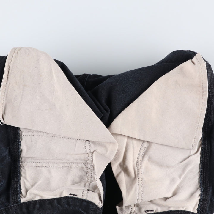 Carhartt Dungaree Fit Painted Duck Painter Pants, Men's W37 (approx.) cotton black type Vintage Second Hand