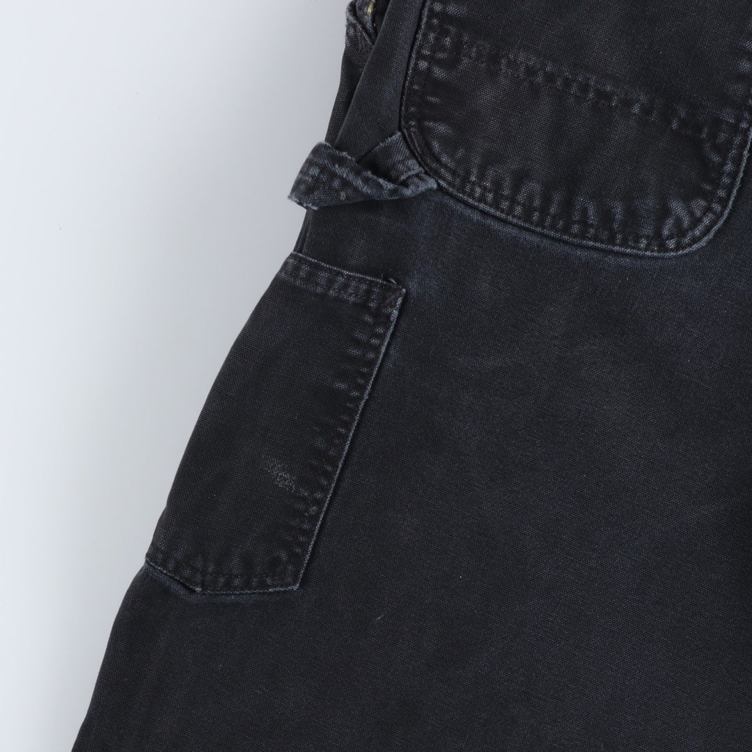 Carhartt Dungaree Fit Painted Duck Painter Pants, Men's W37 (approx.) cotton black type Vintage Second Hand