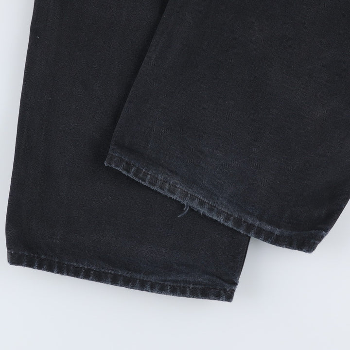 Carhartt Dungaree Fit Painted Duck Painter Pants, Men's W37 (approx.) cotton black type Vintage Second Hand
