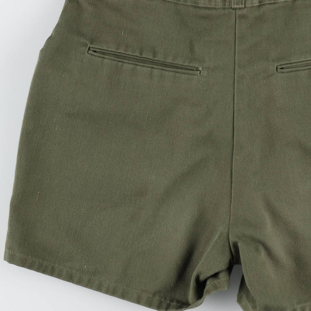 ~1980'S Boy Scout Pants Shorts, Made in USA, Women's Size L (equivalent to W29), Vintage unclear Khaki type Vintage Second Hand