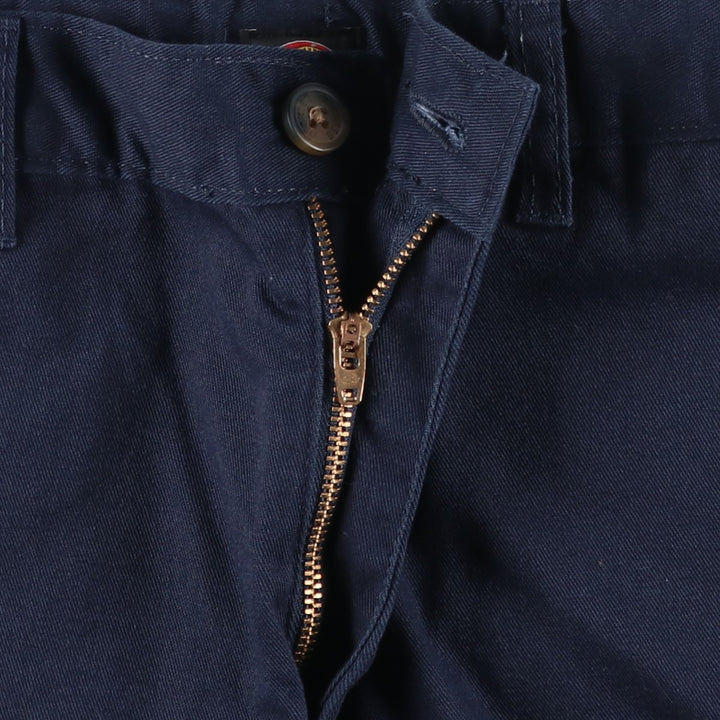 Dickies Work Shorts, Half Pants, Women's, Size L (w30) cotton navy blue type Vintage Second Hand