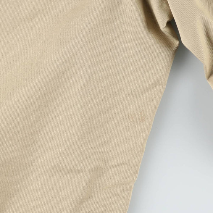 LLBean CLASSIC FIT Two-Pleat Chino Pants, Men's Size W34 (approx.) polyester Beige type Vintage Second Hand