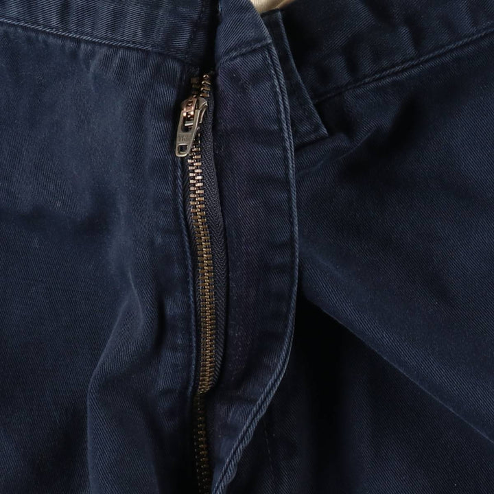 Ralph Lauren POLO by Ralph Lauren PROSPECT PANT Chino pants for men, equivalent to w36 cotton navy blue type Vintage Second Hand