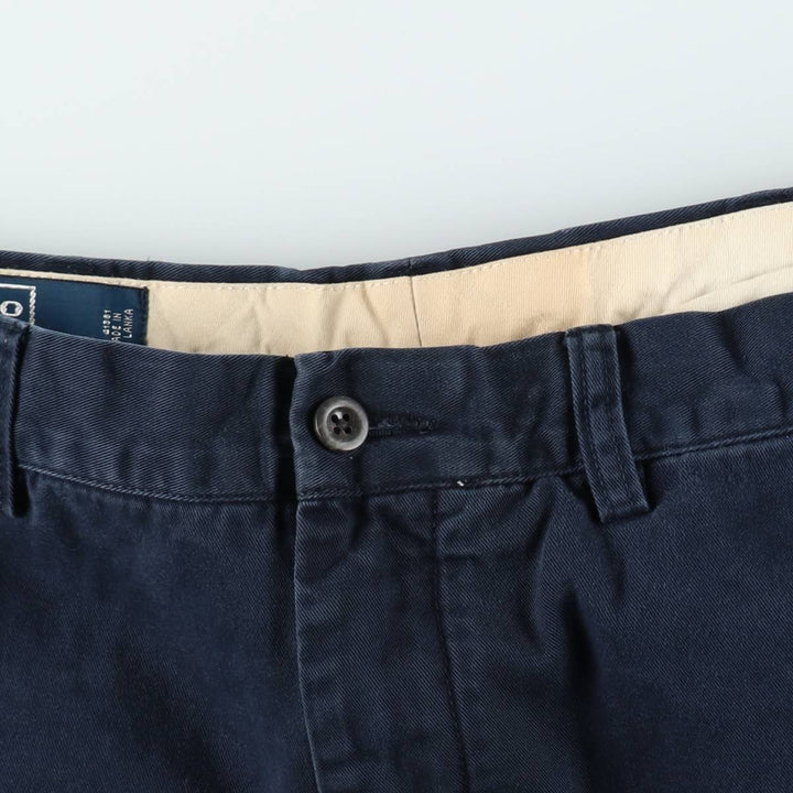 Ralph Lauren POLO by Ralph Lauren PROSPECT PANT Chino pants for men, equivalent to w36 cotton navy blue type Vintage Second Hand
