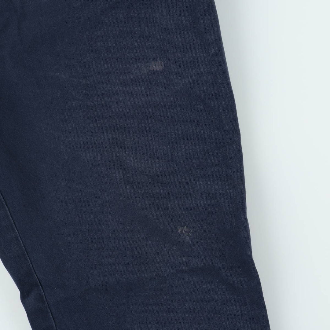 Ralph Lauren POLO by Ralph Lauren PROSPECT PANT Chino pants for men, equivalent to w36 cotton navy blue type Vintage Second Hand