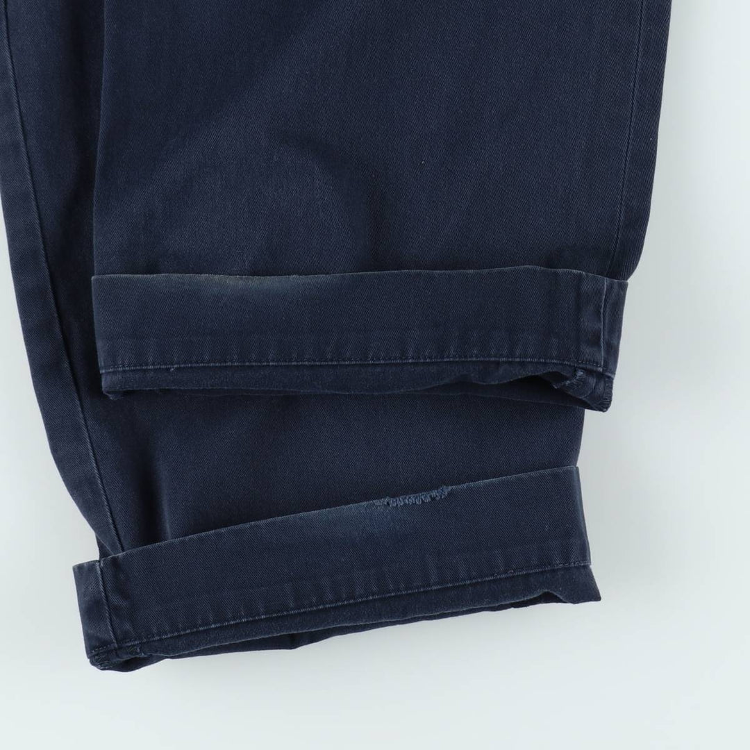 Ralph Lauren POLO by Ralph Lauren PROSPECT PANT Chino pants for men, equivalent to w36 cotton navy blue type Vintage Second Hand