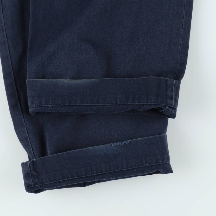 Ralph Lauren POLO by Ralph Lauren PROSPECT PANT Chino pants for men, equivalent to w36 cotton navy blue type Vintage Second Hand