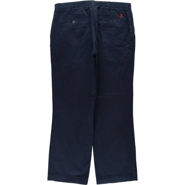 Ralph Lauren POLO by Ralph Lauren PRESTON PANT Chino pants for men, equivalent to w36 cotton navy blue type Vintage Second Hand