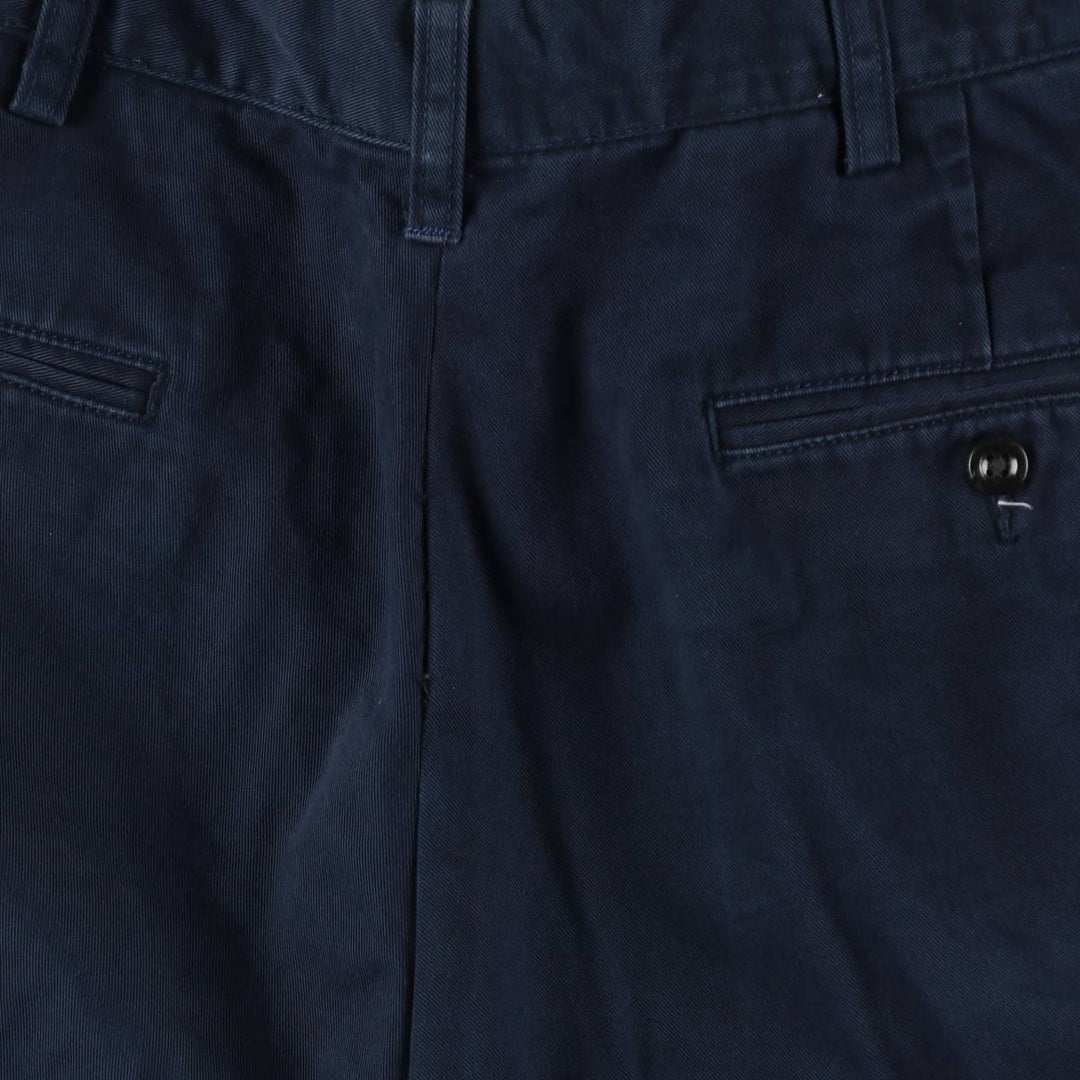 Ralph Lauren POLO by Ralph Lauren PRESTON PANT Chino pants for men, equivalent to w36 cotton navy blue type Vintage Second Hand