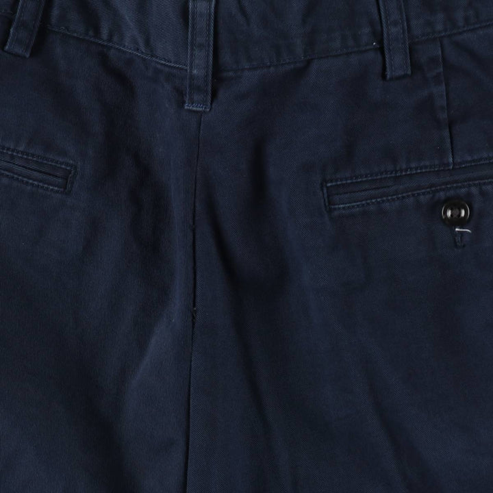 Ralph Lauren POLO by Ralph Lauren PRESTON PANT Chino pants for men, equivalent to w36 cotton navy blue type Vintage Second Hand