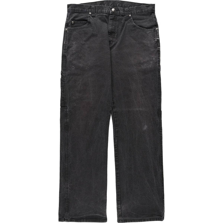 Dickies Duck Painter Pants, Men's W34 (approx.), Zipper Fly cotton black type Vintage Second Hand