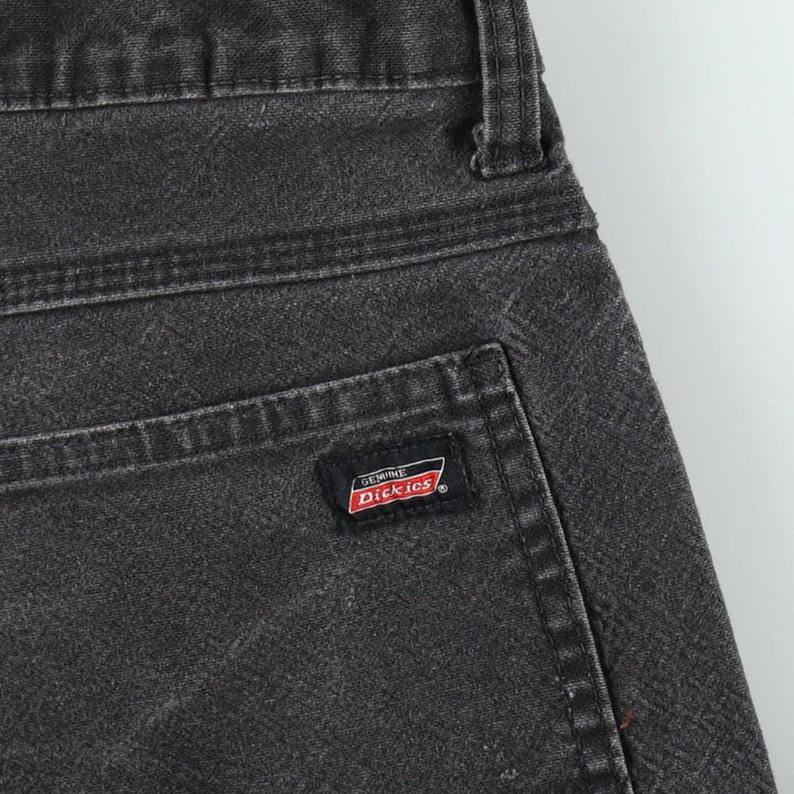 Dickies Duck Painter Pants, Men's W34 (approx.), Zipper Fly cotton black type Vintage Second Hand