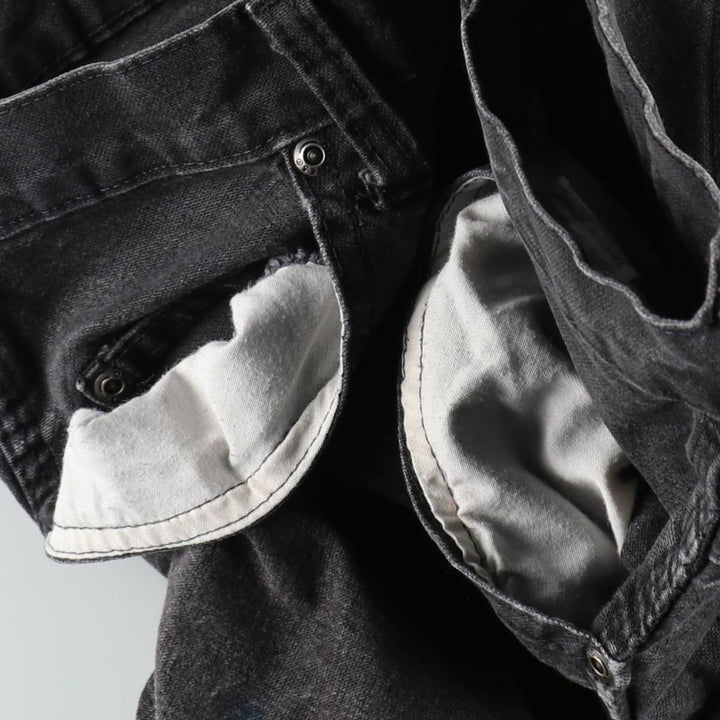 Dickies Duck Painter Pants, Men's W34 (approx.), Zipper Fly cotton black type Vintage Second Hand