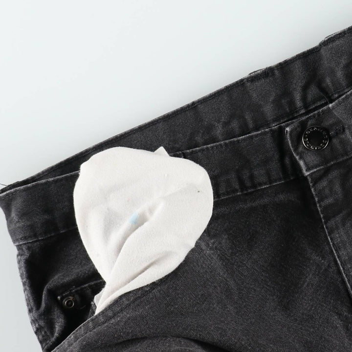 Dickies Duck Painter Pants, Men's W34 (approx.), Zipper Fly cotton black type Vintage Second Hand
