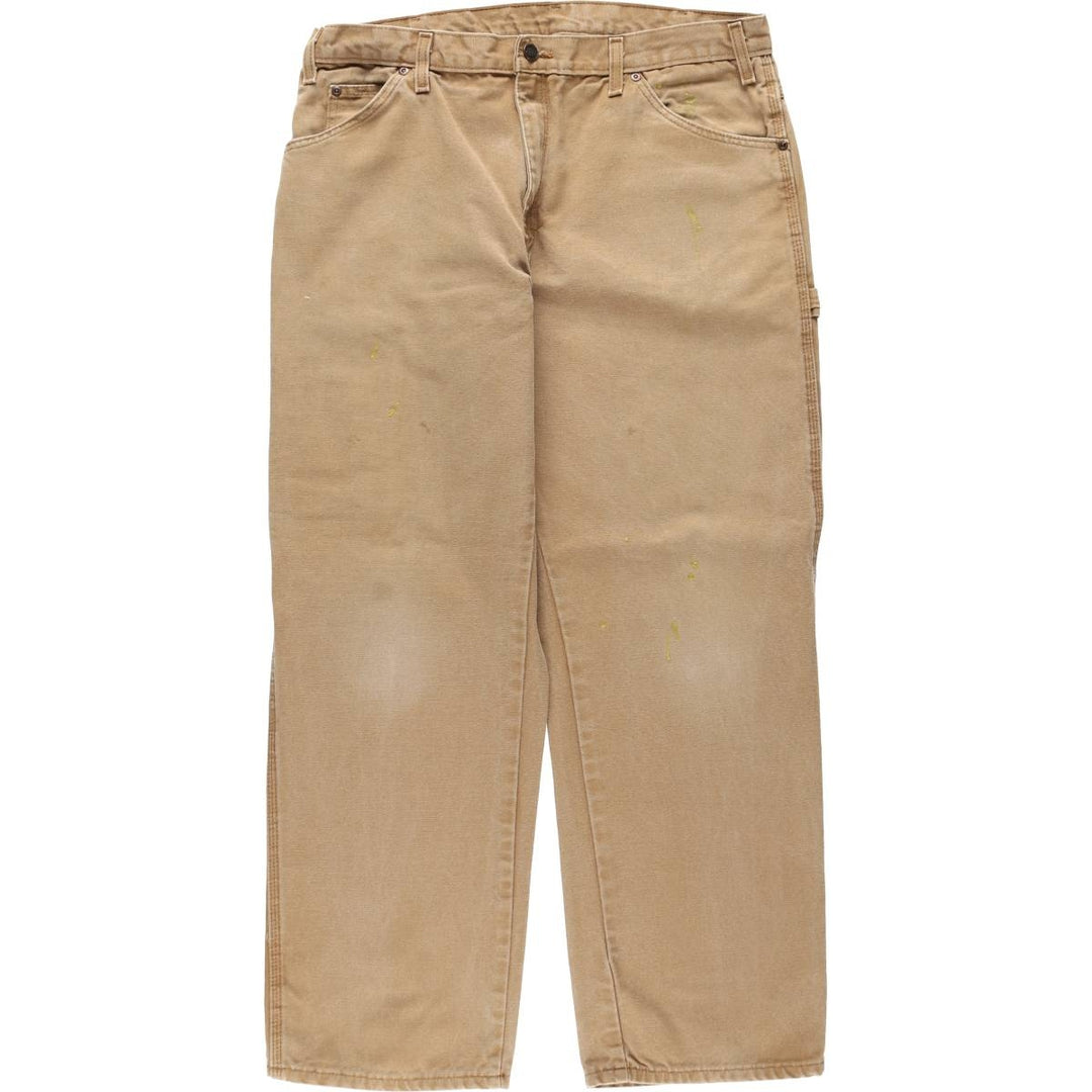 Dickies Relaxed Fit Duck Painter Pants, Men's, W36 equivalent cotton beige type brown Vintage Second Hand