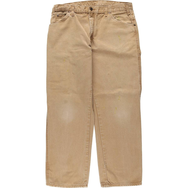 Dickies Relaxed Fit Duck Painter Pants, Men's, W36 equivalent cotton beige type brown Vintage Second Hand