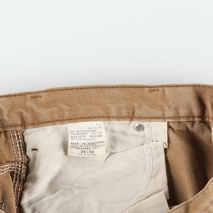 Dickies Relaxed Fit Duck Painter Pants, Men's, W36 equivalent cotton beige type brown Vintage Second Hand