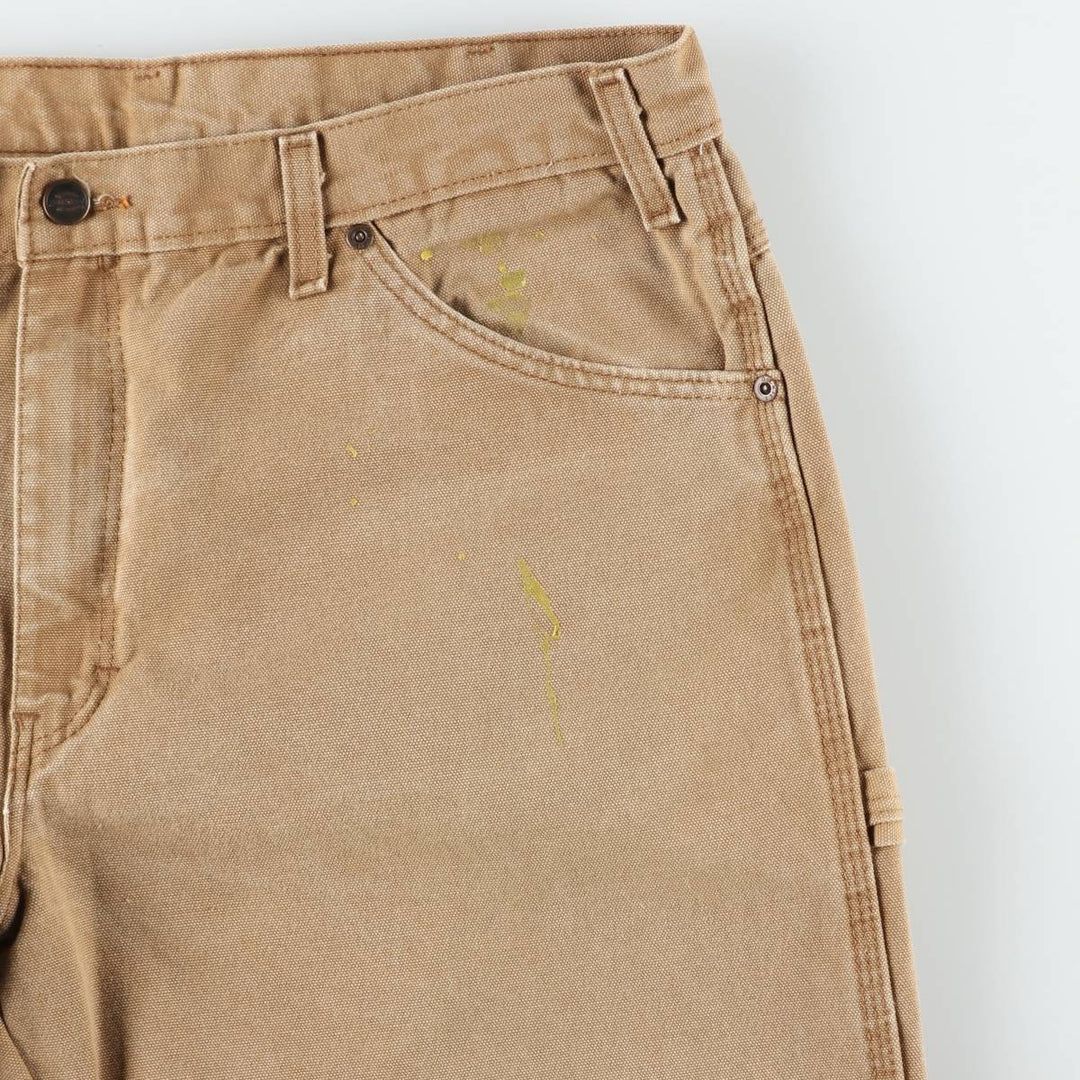 Dickies Relaxed Fit Duck Painter Pants, Men's, W36 equivalent cotton beige type brown Vintage Second Hand