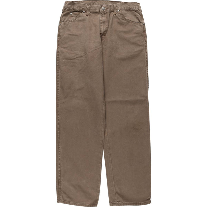 Dickies Duck Work Pants, Men's, Size W33 cotton brown type Vintage Second Hand