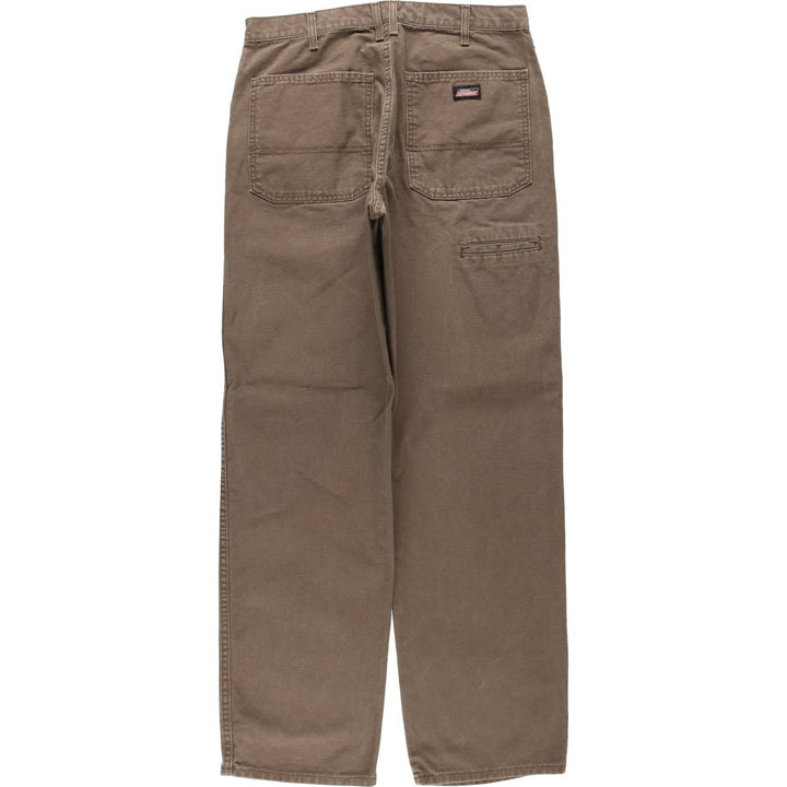 Dickies Duck Work Pants, Men's, Size W33 cotton brown type Vintage Second Hand