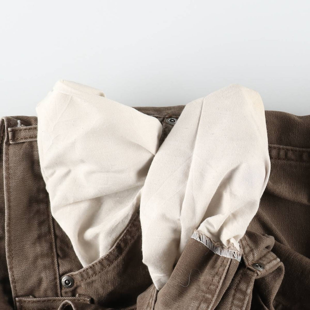 Dickies Duck Work Pants, Men's, Size W33 cotton brown type Vintage Second Hand