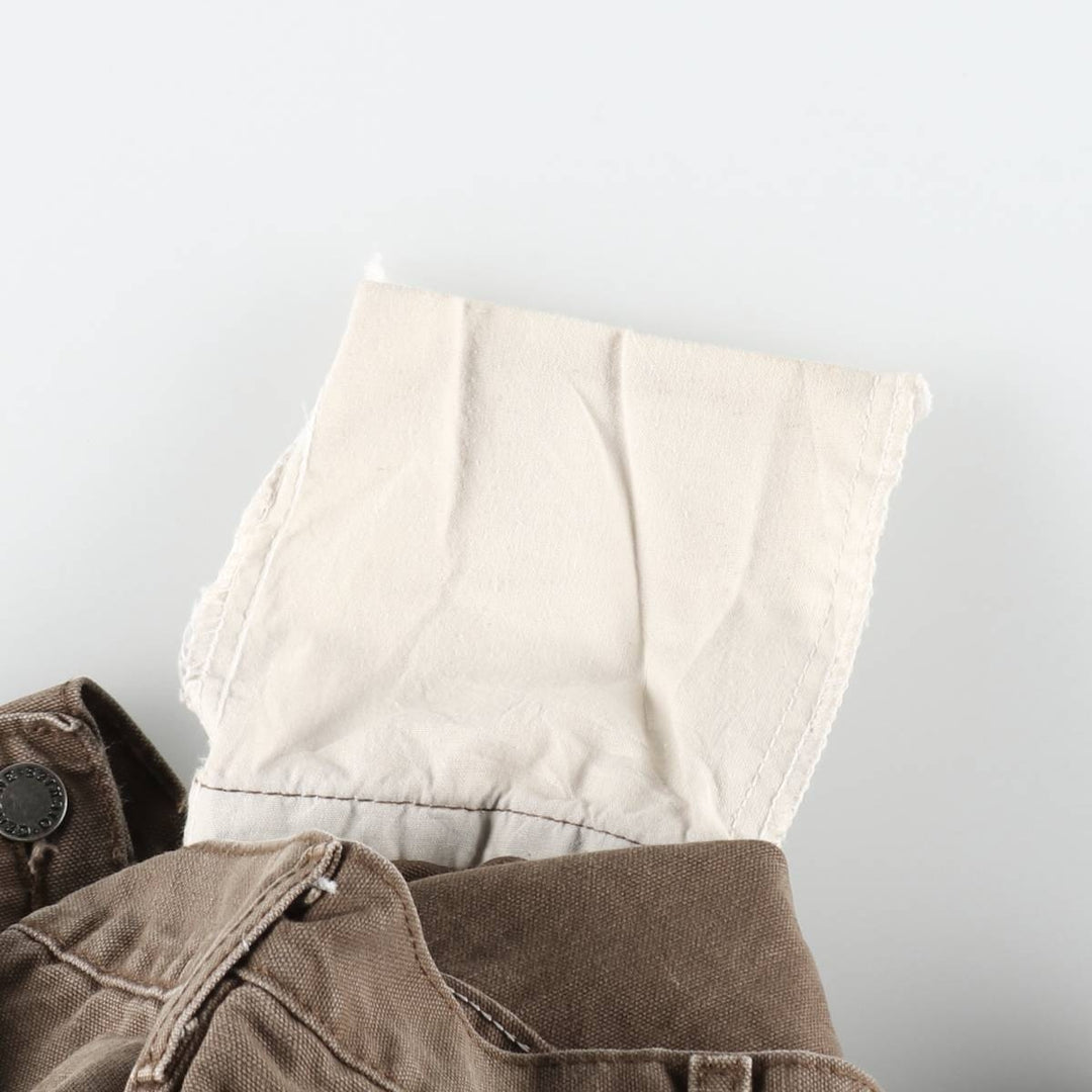 Dickies Duck Work Pants, Men's, Size W33 cotton brown type Vintage Second Hand