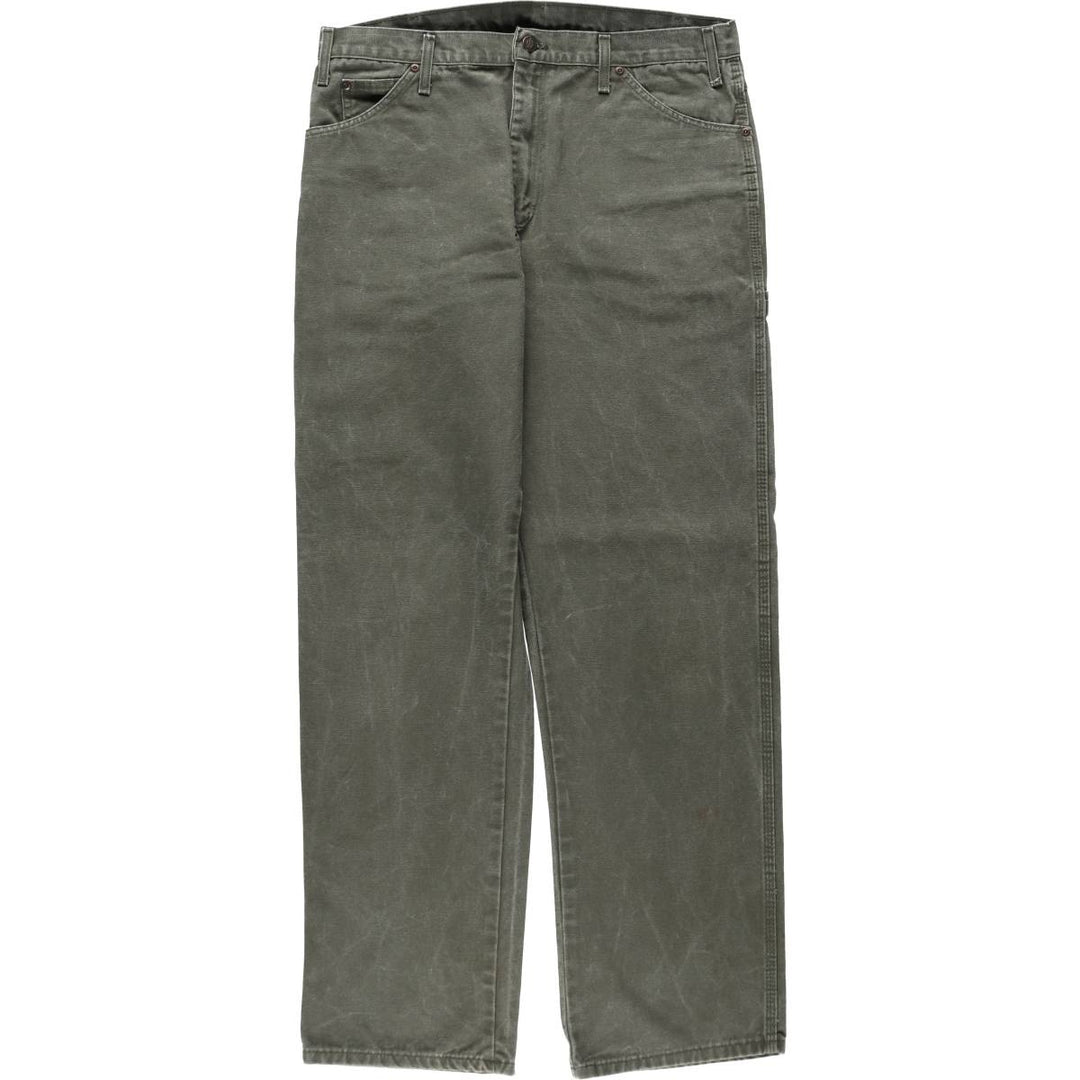 Dickies Duck Painter Pants Men's W36 cotton Khaki type Vintage Second Hand