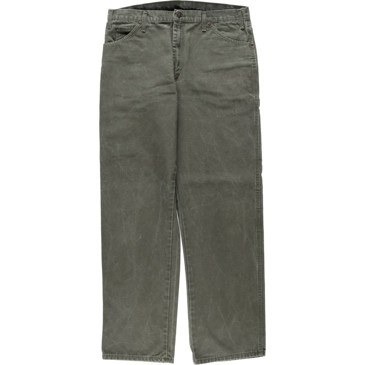 Dickies Duck Painter Pants Men's W36 cotton Khaki type Vintage Second Hand