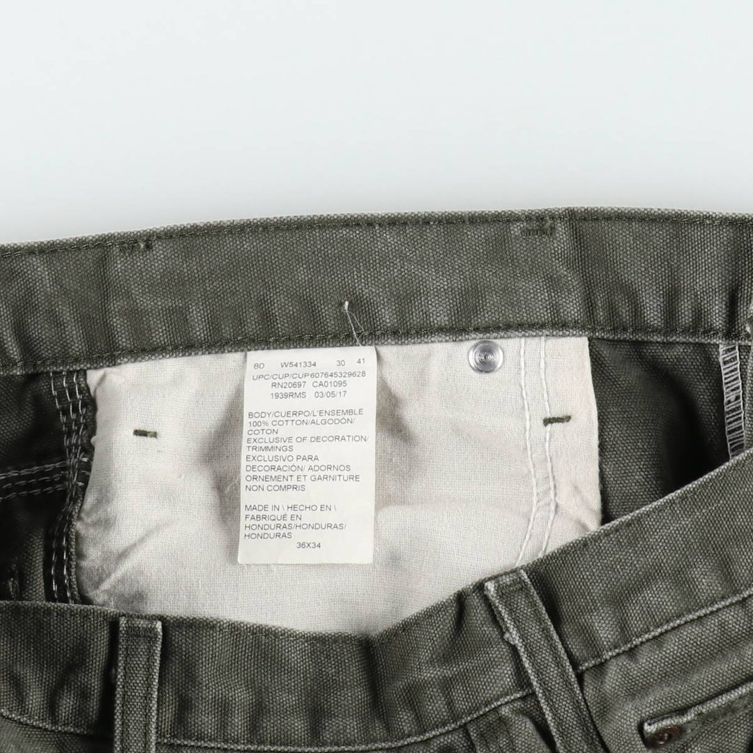 Dickies Duck Painter Pants Men's W36 cotton Khaki type Vintage Second Hand