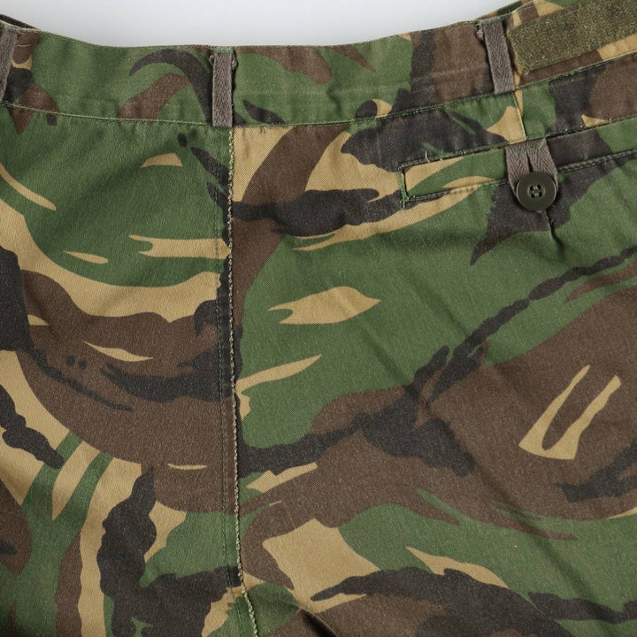 1990'S Dutch Army FOSTEX GARMENTS Camouflage Pattern DPM Camo Military Combat Pants Men's W37 (approx.) Vintage cotton Khaki type Vintage Second Hand