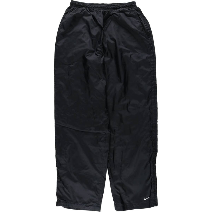 00'S Nike Nylon Pants, Shaka Shaka Pants, Men's L size Nylon black type Vintage Second Hand