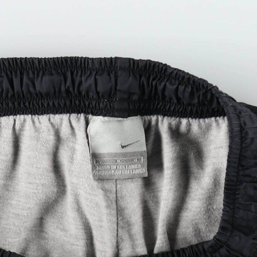 00'S Nike Nylon Pants, Shaka Shaka Pants, Men's L size Nylon black type Vintage Second Hand
