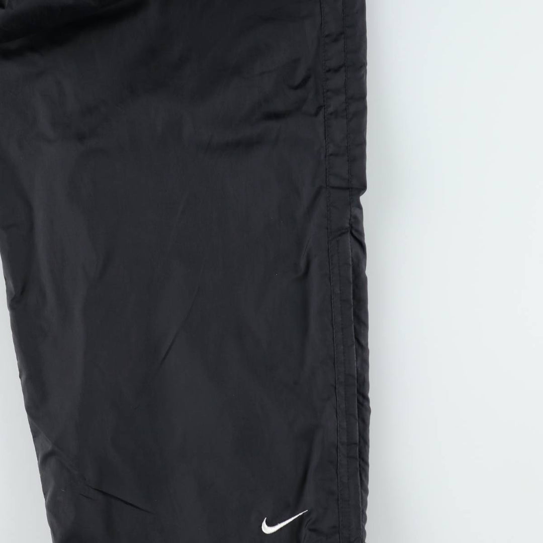 00'S Nike Nylon Pants, Shaka Shaka Pants, Men's L size Nylon black type Vintage Second Hand