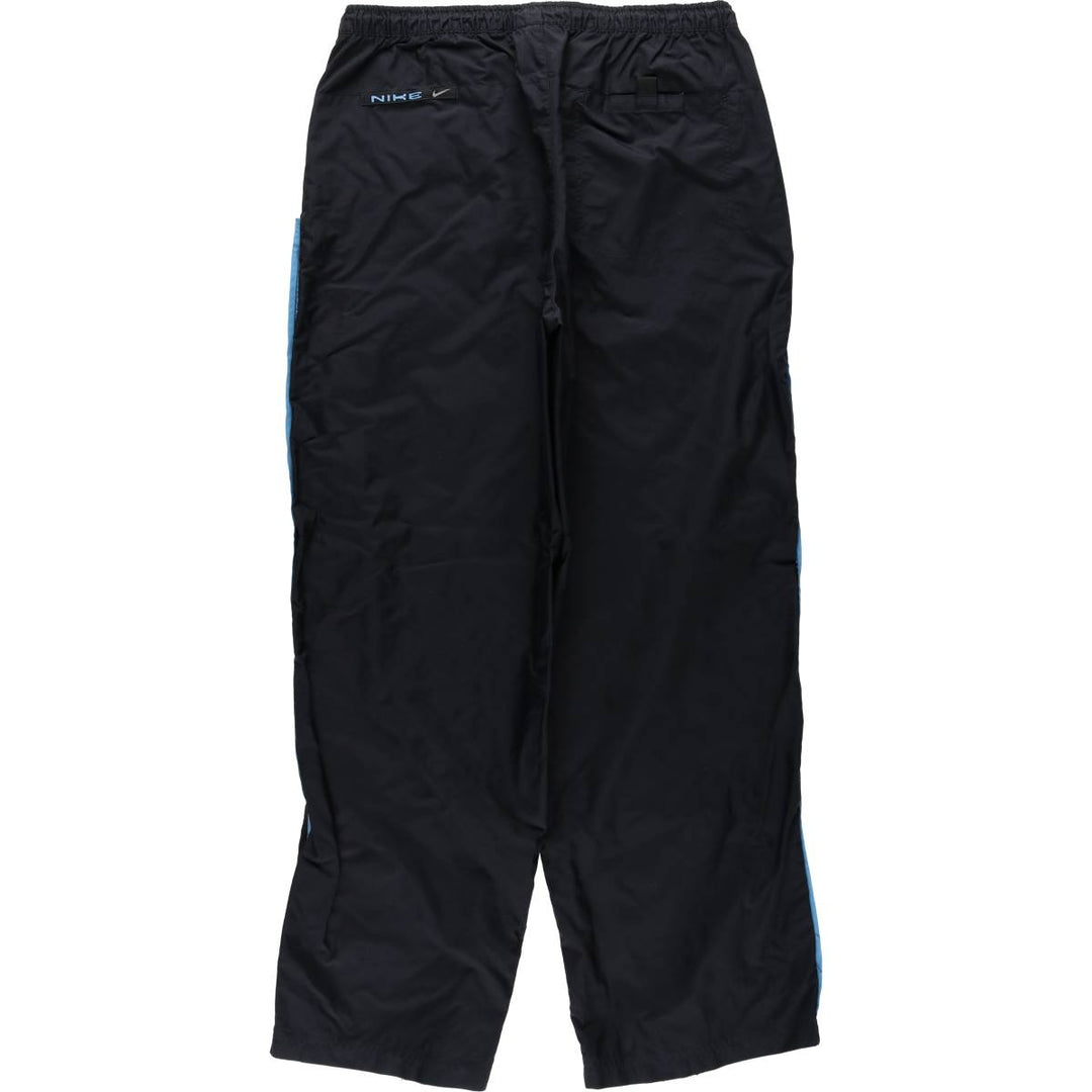 00'S Nike Nylon Pants, Shaka Shaka Pants, Men's L size Nylon black type Vintage Second Hand