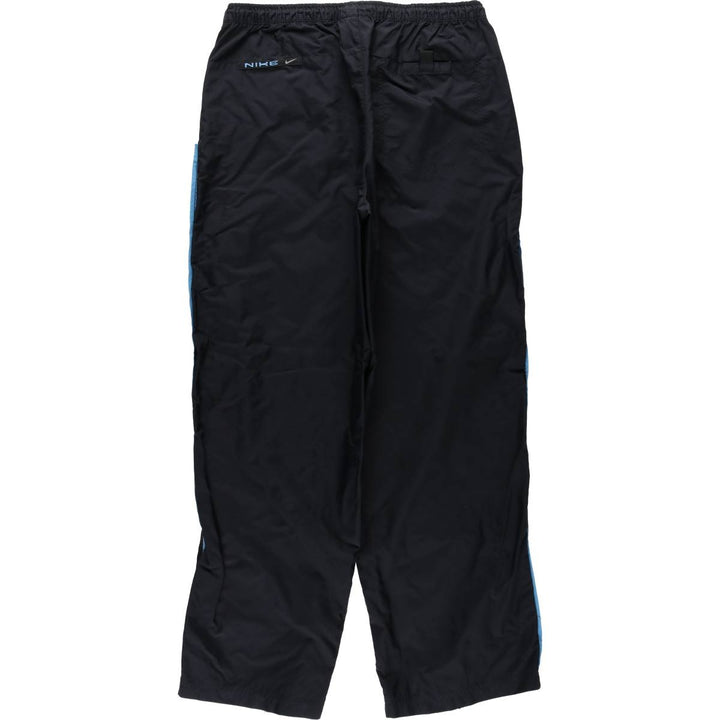 00'S Nike Nylon Pants, Shaka Shaka Pants, Men's L size Nylon black type Vintage Second Hand