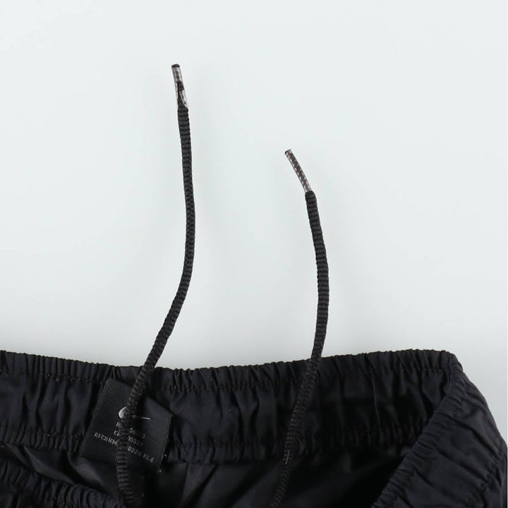 00'S Nike Nylon Pants, Shaka Shaka Pants, Men's L size Nylon black type Vintage Second Hand