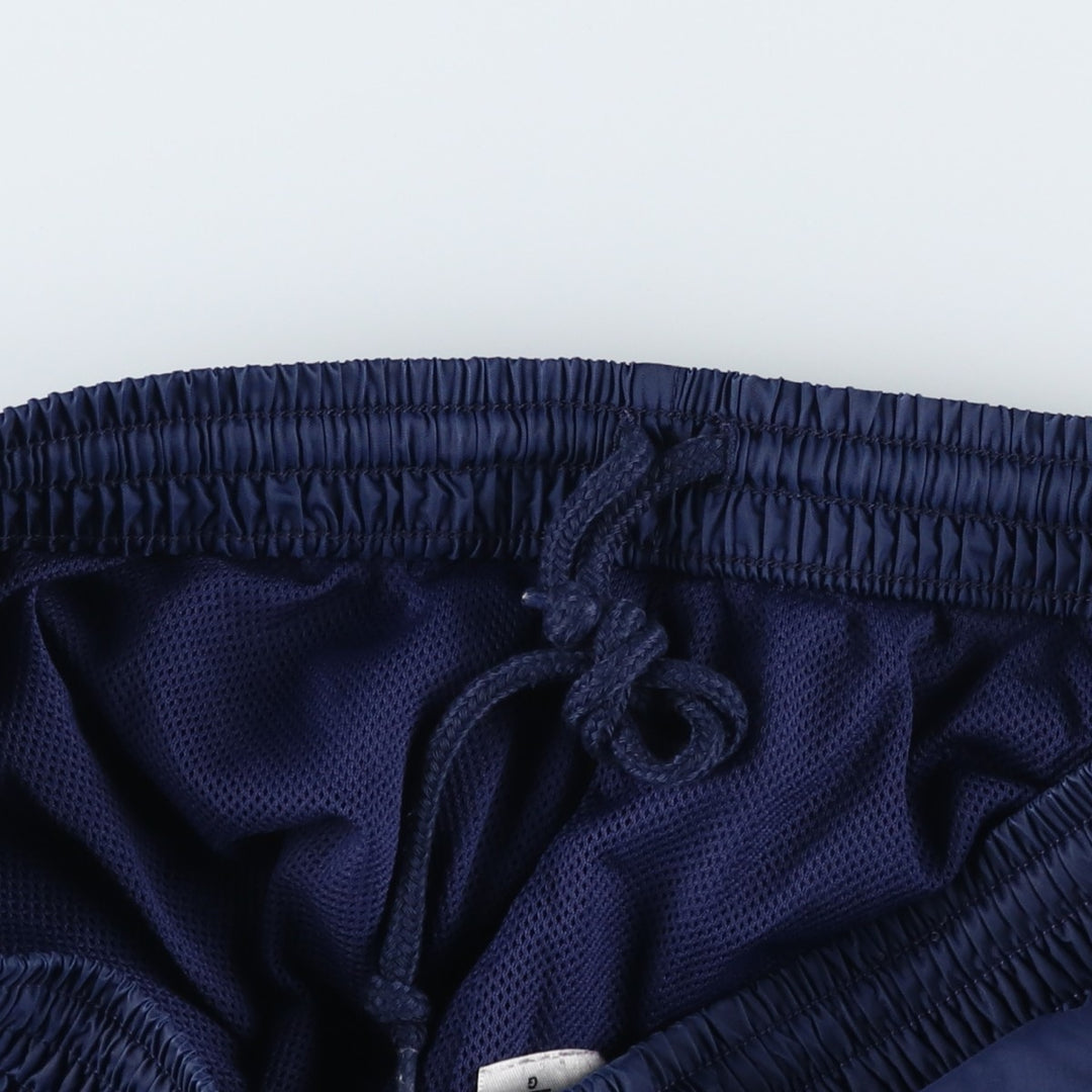 00'S Adidas nylon pants, rustling pants, men's size L Nylon navy blue type Vintage Second Hand