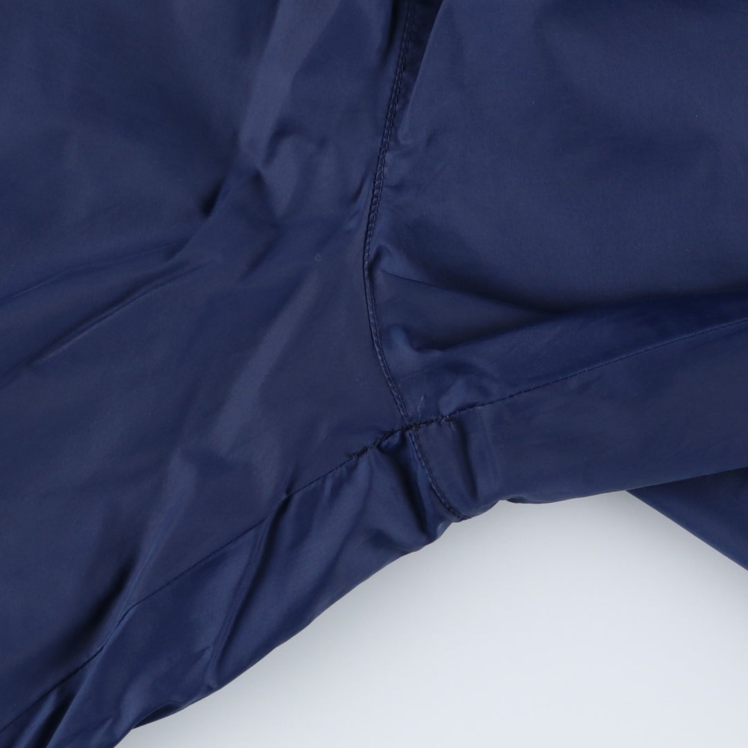 00'S Adidas nylon pants, rustling pants, men's size L Nylon navy blue type Vintage Second Hand