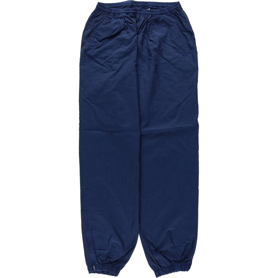 90'S Nike Nylon Pants, Shaka Shaka Pants, Men's M Size, Vintage Nylon navy blue type Vintage Second Hand